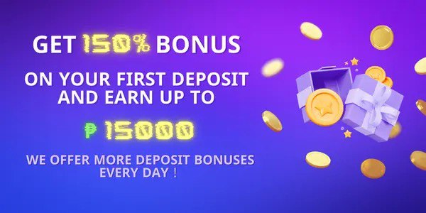 Coupon promotion artwork with coins and game symbols