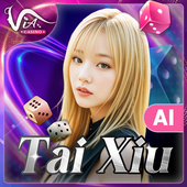 Blockchain Tai Xiu live game tile artwork with sic bo dice