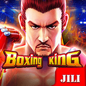 Boxing King game tile artwork with champion boxer