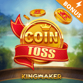 Coin Toss game tile artwork with flipping coin