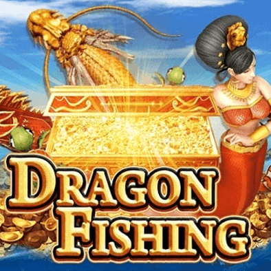 Dragon Fishing game tile artwork with sea dragon