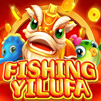 Fishing Yi Lu Fa game tile artwork with fortune theme