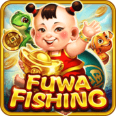 Fuwa Fishing game tile artwork with lucky doll characters