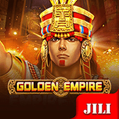Golden Empire game tile artwork with golden palace