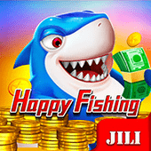 Happy Fishing game tile artwork with colorful reef