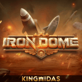 Iron Dome game tile artwork with defense grid