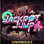 Jackpot Jump game tile artwork with jumping jackpot