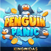 Penguin Panic game tile artwork with penguins on ice