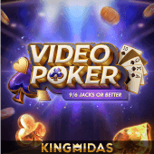 Video Poker game tile artwork with poker screen